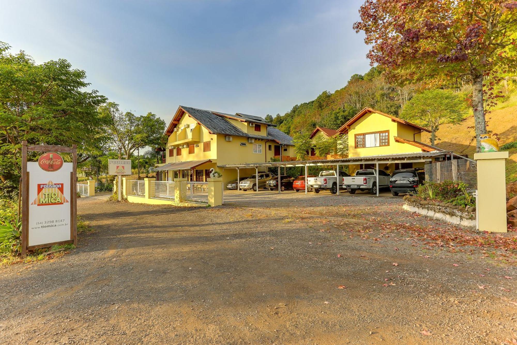 Pousada Tio Mica - Quitinetes Nova Petropolis Exteriör bild